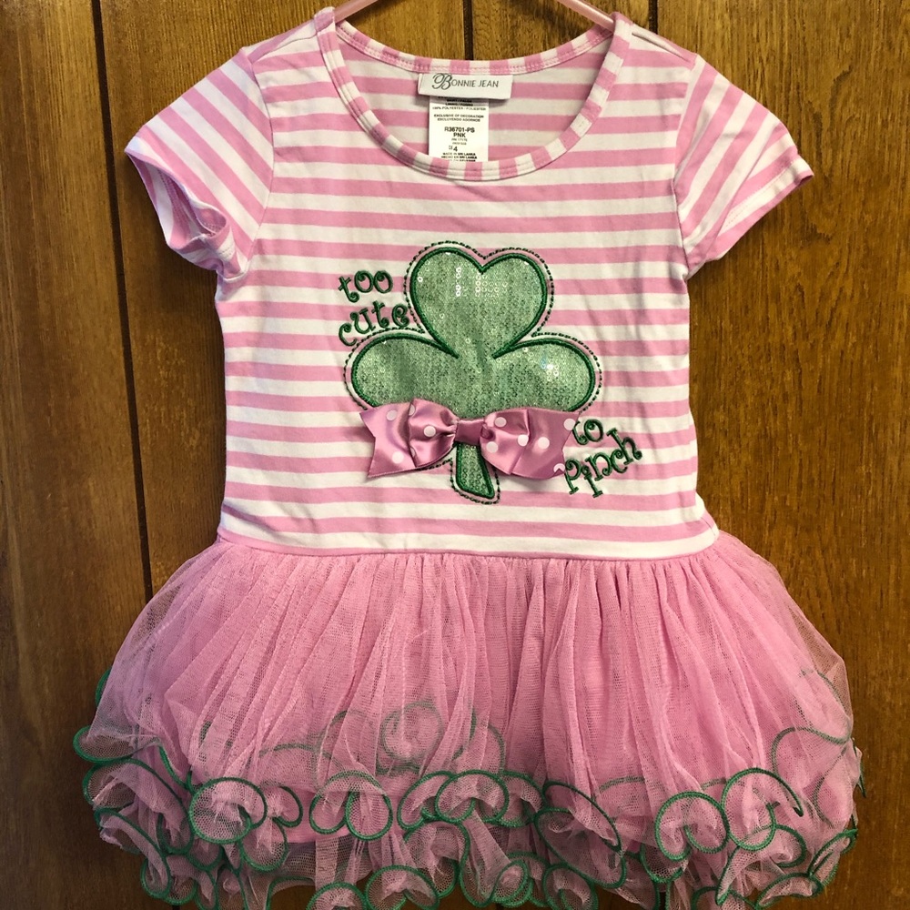 Bonnie Jean St Patrick Day dress